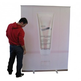 Roll up standard 200x150 cm.