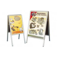 Display leggero H. 180 x L. 80 cm.