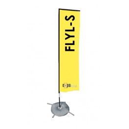 Fly banner | H. 242 cm.